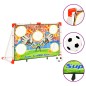 vidaXL Set Porta da Calcio per Bambini con Pannello 120x51x77,5 cm vidaXL Set Porta da Calcio per Bambini con Pannello 120x51x77,5 cm