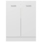 Armadio Inferiore Bianco 60x46x81,5 cm in Legno Multistrato Armadio Inferiore Bianco 60x46x81,5 cm in Legno Multistrato