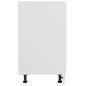 Armadio Inferiore Bianco 60x46x81,5 cm in Legno Multistrato Armadio Inferiore Bianco 60x46x81,5 cm in Legno Multistrato