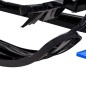 vidaXL Slittino da Neve con Volante Nero e Blu vidaXL Slittino da Neve con Volante Nero e Blu