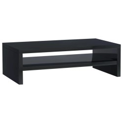 Supporto per Schermo Nero Lucido 42x24x13 cm in Truciolato