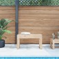 vidaXL Panca da Giardino 80x38x45 cm in Legno Massello di Pino vidaXL Panca da Giardino 80x38x45 cm in Legno Massello di Pino