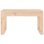 vidaXL Panca da Giardino 80x38x45 cm in Legno Massello di Pino vidaXL Panca da Giardino 80x38x45 cm in Legno Massello di Pino