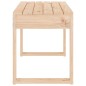 vidaXL Panca da Giardino 80x38x45 cm in Legno Massello di Pino vidaXL Panca da Giardino 80x38x45 cm in Legno Massello di Pino
