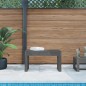 vidaXL Panca da Giardino Grigia 80x38x45 cm Legno Massello di Pino vidaXL Panca da Giardino Grigia 80x38x45 cm Legno Massello di Pino