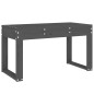 vidaXL Panca da Giardino Grigia 80x38x45 cm Legno Massello di Pino vidaXL Panca da Giardino Grigia 80x38x45 cm Legno Massello di Pino