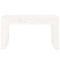 vidaXL Panca da Giardino Bianca 80x38x45 cm Legno Massello di Pino vidaXL Panca da Giardino Bianca 80x38x45 cm Legno Massello di Pino