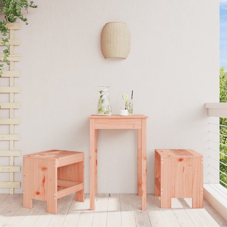 vidaXL Sgabelli da Giardino 2pz 40x36x45 cm Legno Massello di Douglas