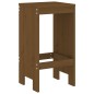 vidaXL Sgabelli da Bar 2 pz Miele 40x36x75 cm Legno Massello di Pino vidaXL Sgabelli da Bar 2 pz Miele 40x36x75 cm Legno Massello di Pino