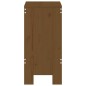 vidaXL Sgabelli da Bar 2 pz Miele 40x36x75 cm Legno Massello di Pino vidaXL Sgabelli da Bar 2 pz Miele 40x36x75 cm Legno Massello di Pino