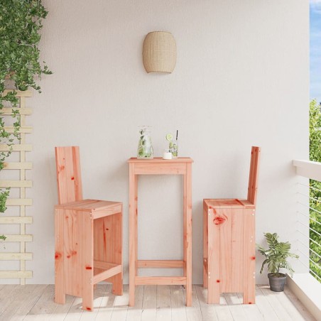 vidaXL Sgabelli da Bar 2 pz 40x42x120 cm in Legno Massello di Douglas
