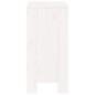 vidaXL Sgabelli da Bar 2 pz Bianchi 40x36x75 cm Legno Massello di Pino vidaXL Sgabelli da Bar 2 pz Bianchi 40x36x75 cm Legno Massello di Pino