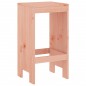 vidaXL Sgabelli da Bar 2 pz 40x36x75 cm in Legno Massello di Douglas vidaXL Sgabelli da Bar 2 pz 40x36x75 cm in Legno Massello di Douglas