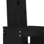 vidaXL Sgabelli da Bar 2pz Neri 40x42x120 cm Legno Massello Pino vidaXL Sgabelli da Bar 2pz Neri 40x42x120 cm Legno Massello Pino