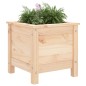 vidaXL Fioriera da Giardino 40x40x39 cm in Legno Massello di Pino vidaXL Fioriera da Giardino 40x40x39 cm in Legno Massello di Pino