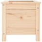 vidaXL Fioriera da Giardino 40x40x39 cm in Legno Massello di Pino vidaXL Fioriera da Giardino 40x40x39 cm in Legno Massello di Pino