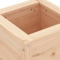 vidaXL Fioriera da Giardino 40x40x39 cm in Legno Massello di Pino vidaXL Fioriera da Giardino 40x40x39 cm in Legno Massello di Pino
