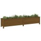 vidaXL Fioriera Rialzata da Giardino Ambra 199,5x40x39cm Massello Pino vidaXL Fioriera Rialzata da Giardino Ambra 199,5x40x39cm Massello Pino
