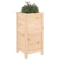vidaXL Fioriera da Giardino 40x40x78 cm in Legno Massello di Pino