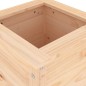 vidaXL Fioriera da Giardino 40x40x78 cm in Legno Massello di Pino