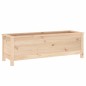 vidaXL Fioriera Rialzata da Giardino 119,5x40x39cm Legno Massello Pino vidaXL Fioriera Rialzata da Giardino 119,5x40x39cm Legno Massello Pino