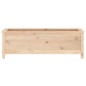vidaXL Fioriera Rialzata da Giardino 119,5x40x39cm Legno Massello Pino vidaXL Fioriera Rialzata da Giardino 119,5x40x39cm Legno Massello Pino