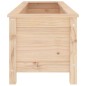 vidaXL Fioriera Rialzata da Giardino 119,5x40x39cm Legno Massello Pino vidaXL Fioriera Rialzata da Giardino 119,5x40x39cm Legno Massello Pino