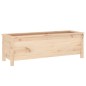 vidaXL Fioriera Rialzata da Giardino 119,5x40x39cm Legno Massello Pino vidaXL Fioriera Rialzata da Giardino 119,5x40x39cm Legno Massello Pino