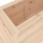 vidaXL Fioriera Rialzata da Giardino 119,5x40x39cm Legno Massello Pino vidaXL Fioriera Rialzata da Giardino 119,5x40x39cm Legno Massello Pino