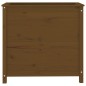 vidaXL Fioriera da Giardino Miele 82,5x40x78 cm Legno Massello di Pino vidaXL Fioriera da Giardino Miele 82,5x40x78 cm Legno Massello di Pino