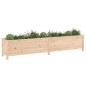 vidaXL Fioriera Rialzata da Giardino 199,5x40x39cm Legno Massello Pino vidaXL Fioriera Rialzata da Giardino 199,5x40x39cm Legno Massello Pino