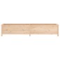 vidaXL Fioriera Rialzata da Giardino 199,5x40x39cm Legno Massello Pino vidaXL Fioriera Rialzata da Giardino 199,5x40x39cm Legno Massello Pino
