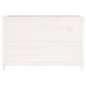 vidaXL Fioriera Rialzata Giardino Bianca 119,5x40x78 cm Massello Pino vidaXL Fioriera Rialzata Giardino Bianca 119,5x40x78 cm Massello Pino