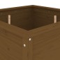 vidaXL Fioriera da Giardino Ambra 82,5x82,5x78 cm Legno Massello Pino vidaXL Fioriera da Giardino Ambra 82,5x82,5x78 cm Legno Massello Pino