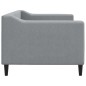 vidaXL Letto da Giorno Grigio Chiaro 80x200 cm in Tessuto
