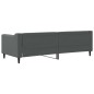 vidaXL Letto da Giorno Grigio Scuro 80x200 cm in Tessuto vidaXL Letto da Giorno Grigio Scuro 80x200 cm in Tessuto