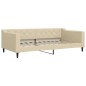 vidaXL Letto da Giorno Crema 100x200 cm in Tessuto vidaXL Letto da Giorno Crema 100x200 cm in Tessuto