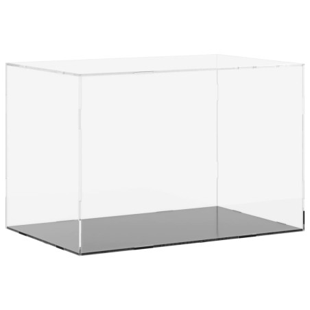 vidaXL Scatola Espositiva Trasparente 56x36x37 cm in Acrilico