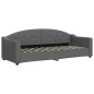 vidaXL Letto da Giorno Grigio Scuro 80x200 cm in Tessuto vidaXL Letto da Giorno Grigio Scuro 80x200 cm in Tessuto