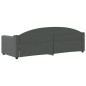 vidaXL Letto da Giorno Grigio Scuro 80x200 cm in Tessuto vidaXL Letto da Giorno Grigio Scuro 80x200 cm in Tessuto