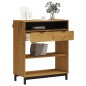 vidaXL Tavolino da Bar FLAM 92x45x110 cm in Legno Massello di Pino vidaXL Tavolino da Bar FLAM 92x45x110 cm in Legno Massello di Pino
