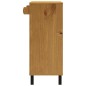 vidaXL Tavolino da Bar FLAM 92x45x110 cm in Legno Massello di Pino vidaXL Tavolino da Bar FLAM 92x45x110 cm in Legno Massello di Pino