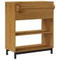 vidaXL Tavolino da Bar FLAM 92x45x110 cm in Legno Massello di Pino vidaXL Tavolino da Bar FLAM 92x45x110 cm in Legno Massello di Pino