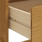 vidaXL Tavolino da Bar FLAM 92x45x110 cm in Legno Massello di Pino vidaXL Tavolino da Bar FLAM 92x45x110 cm in Legno Massello di Pino
