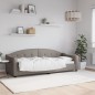 vidaXL Letto da Giorno Tortora 80x200 cm in Tessuto vidaXL Letto da Giorno Tortora 80x200 cm in Tessuto