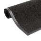 Tappeto Antipolvere Trapuntato Rettangolare 80x120cm Nero Tappeto Antipolvere Trapuntato Rettangolare 80x120cm Nero
