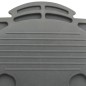 vidaXL Pompa a Pedale 21x29,5 cm PP e PE Grigia e Gialla vidaXL Pompa a Pedale 21x29,5 cm PP e PE Grigia e Gialla