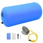vidaXL Rullo da Ginnastica Gonfiabile con Pompa 120x75 cm in PVC Blu vidaXL Rullo da Ginnastica Gonfiabile con Pompa 120x75 cm in PVC Blu