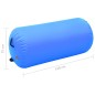 vidaXL Rullo da Ginnastica Gonfiabile con Pompa 120x75 cm in PVC Blu vidaXL Rullo da Ginnastica Gonfiabile con Pompa 120x75 cm in PVC Blu
