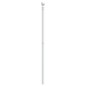 vidaXL Testiera in Metallo Bianco 150 cm vidaXL Testiera in Metallo Bianco 150 cm